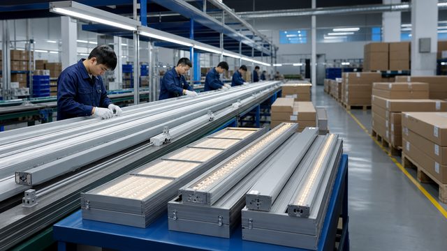 亮化灯具生产制造与项目交付